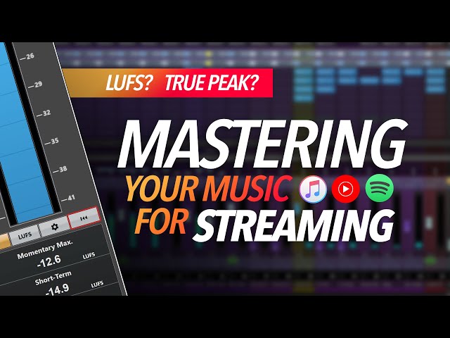 MASTERING your MUSIC for Streaming - How To Get It Right