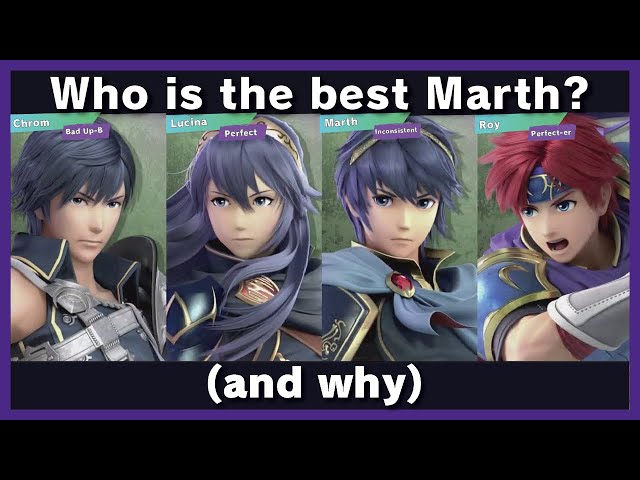 Smash Ultimate: Who is the BEST Marth "Clone"?