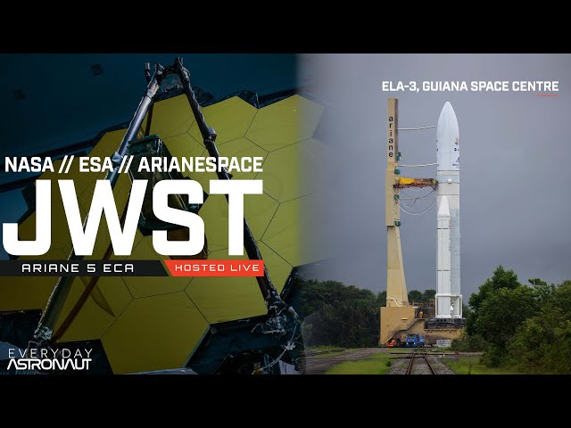Watch NASA & ESA launch the James Webb Space Telescope!!