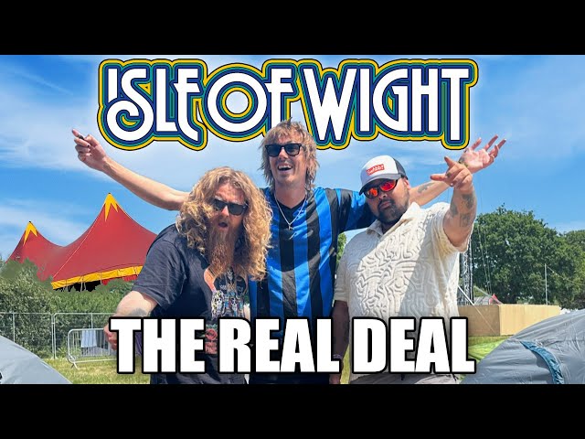 We went to a festival on a TINY ISLAND! | Isle of Wight Festival 2023