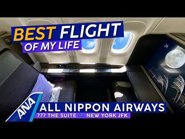 ANA 777 First Class Trip Report【Tokyo to New York】✨ BEST Flight of My Life! ✨