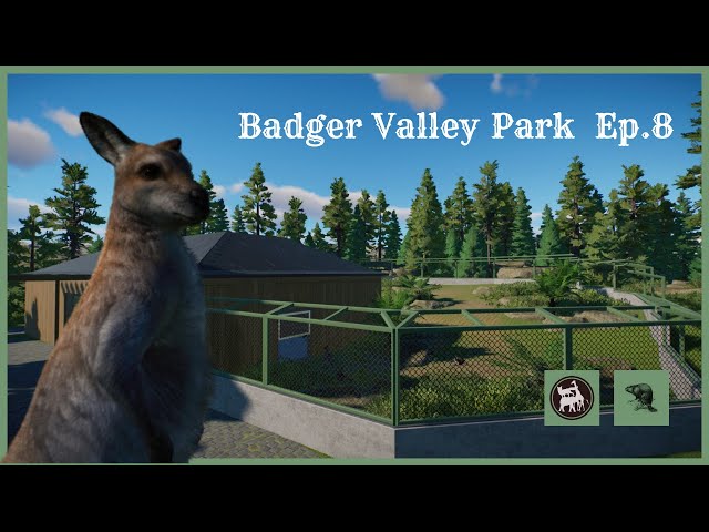 Red-Necked Wallaby Habitat | Badger Valley Park | Planet Zoo | Speed Build | Ep.8