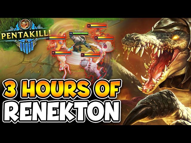 2 Hours of Renekton gameplay you can sleep to (THE SRO RENEKTON MOVIE)