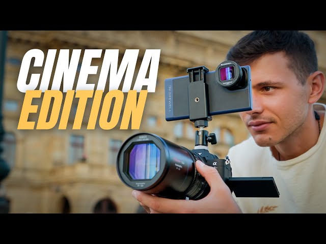 Samsung Galaxy Ultra Cinematic Video vs Pro Camera. Sirui 150mm Anamorphic Lens Battle!