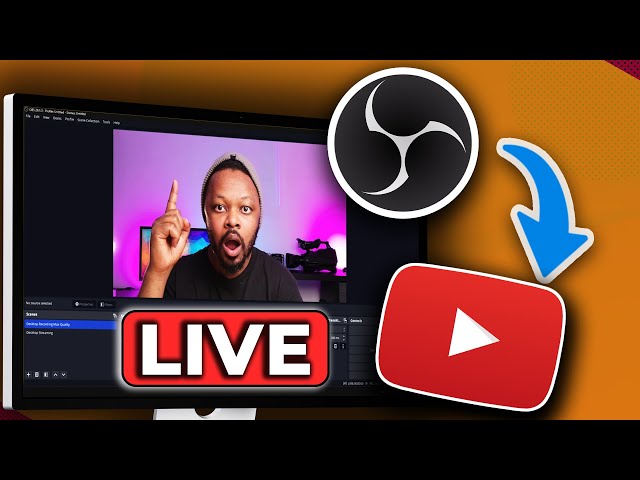 How To LIVE STREAM To YouTube Using OBS For Beginners | 2024