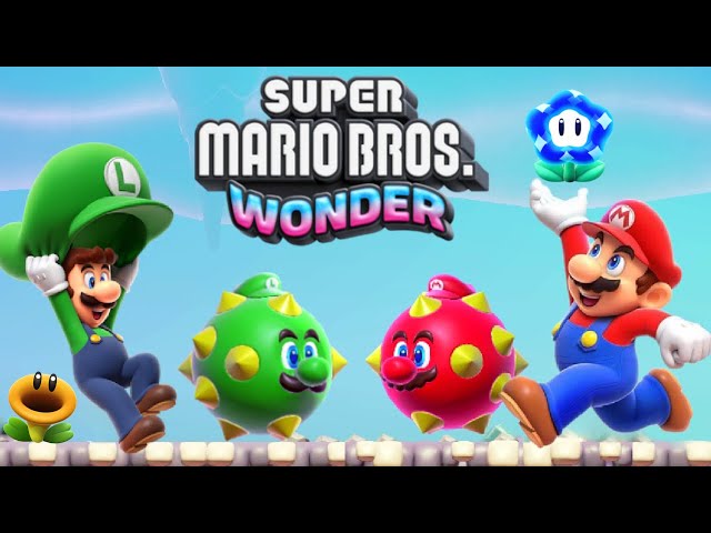 Super Mario Bros. Wonder 2-Player - Full Game Walkthrough