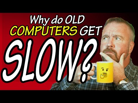 Why do PCs SLOW down with age?  w/ Top 5 fixes you can do!