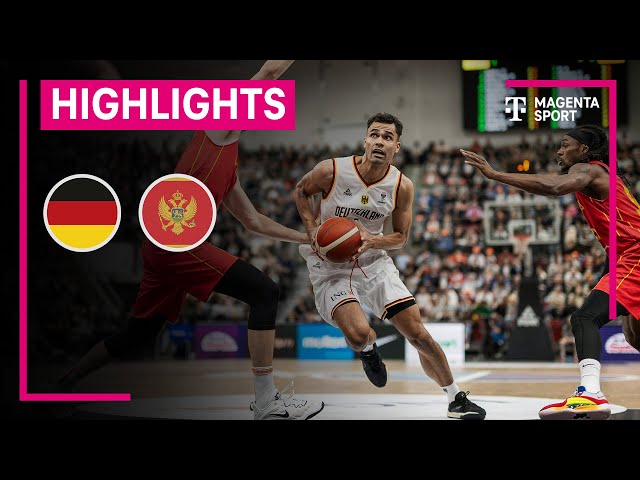 Deutschland - Montenegro | FIBA EUROBASKET QUALIFIERS | MAGENTA SPORT