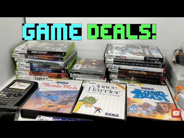 Thrift Store Game Finds! Quality games with quality friends!