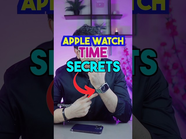 5 Ways to Check Time on Your Apple Watch #shorts