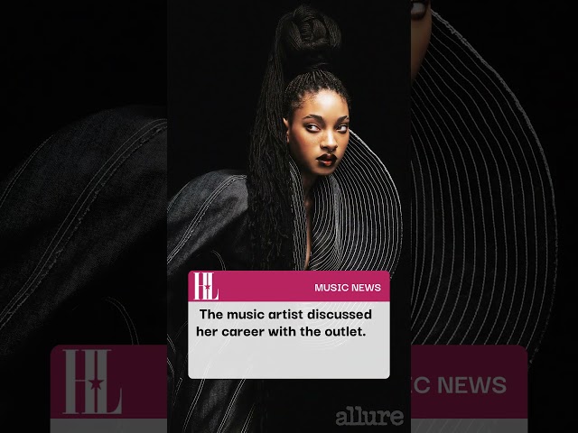 Willow Smith appeared on the cover of 'Allure' to discuss her blossoming music career.