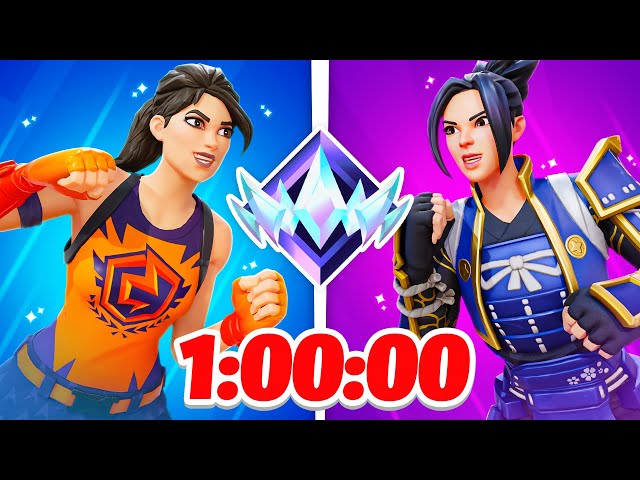 Who Can RANK UP The Most in 1 HOUR... (SEASON 2)