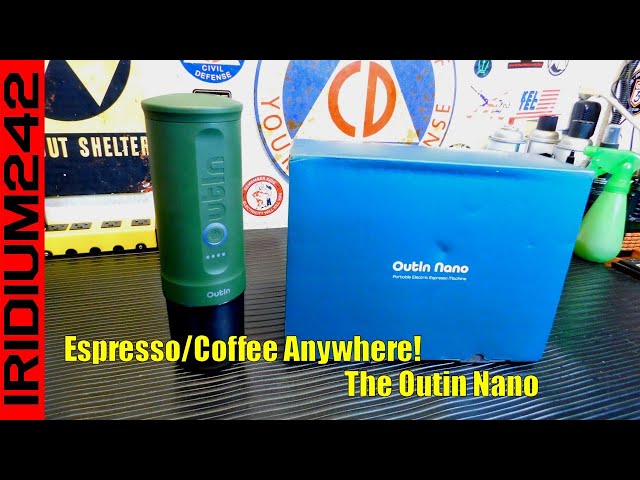 Espresso / Coffee Anywhere! Outin Nano Portable Espresso Machine!