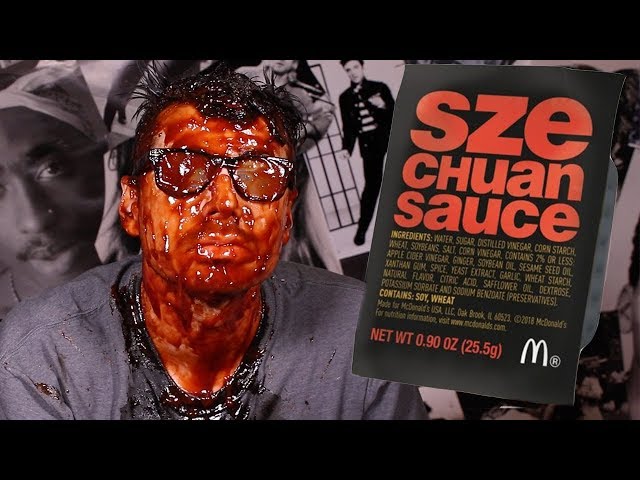 McDonald's Rick And Morty Szechaun Sauce Review And Taste Test KINDA