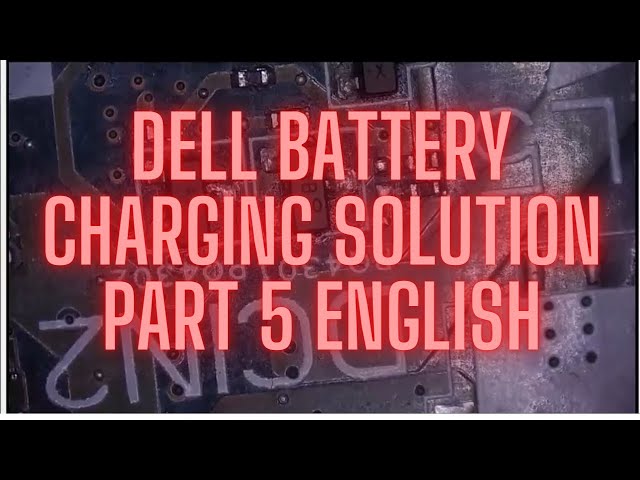 Dell Vegas SOLUTION of Battery not charging Part 5 |Online Laptop Chiplevel Repairing Course |Laptex