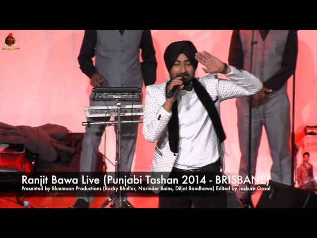 RANJIT BAWA | MAIN TERI TU MERA | LIVE PERFORMANCE AT BRISBANE 2014 | OFFICIAL FULL VIDEO HD