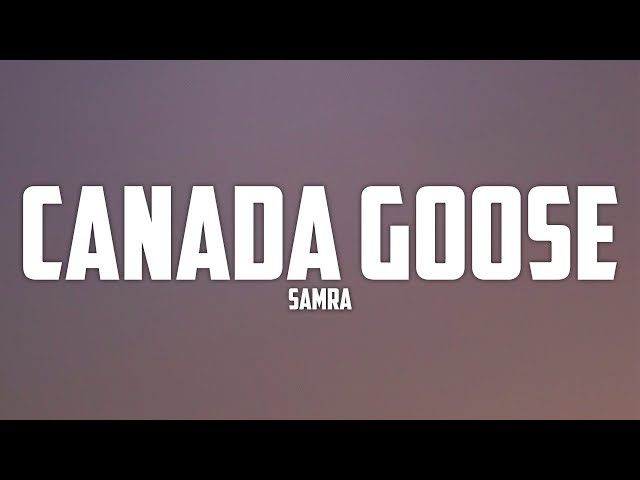 Samra - Canada Goose (Lyrics)
