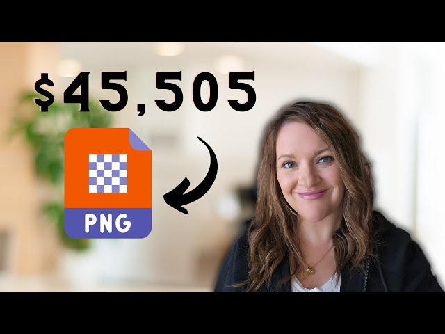 How I Make $45K/Month Selling PNG Designs on Etsy