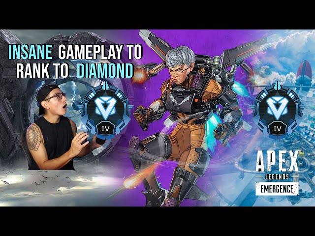 Ranked Apex Legends Platinum To Diamond Gameplay in Season 10! Thiccc Win in Diamond Promotion Game!