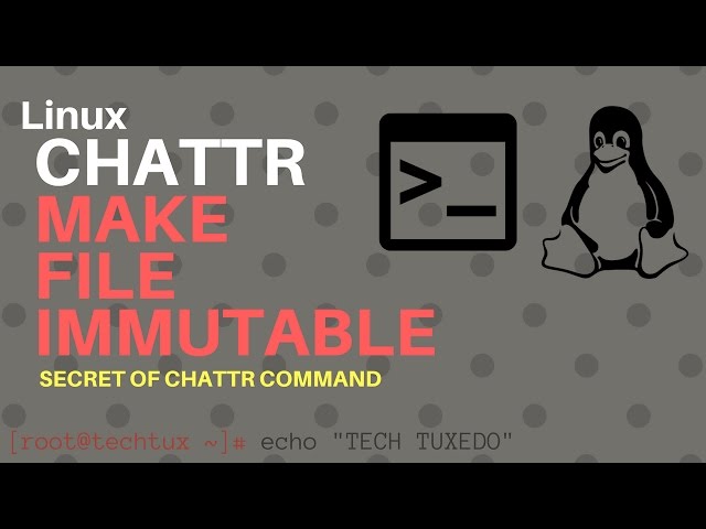 Avoid accidental deletion of file !! Make a file immutable ||  Chattr command