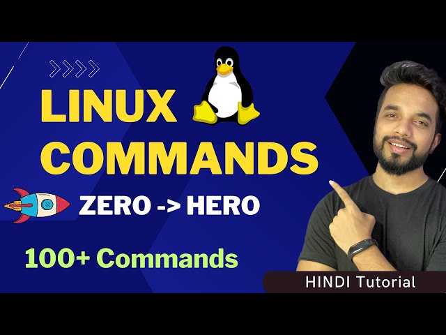 Linux Command Line in One Video: 100 Commands Tutorial in Hindi for Beginners | MPrashant