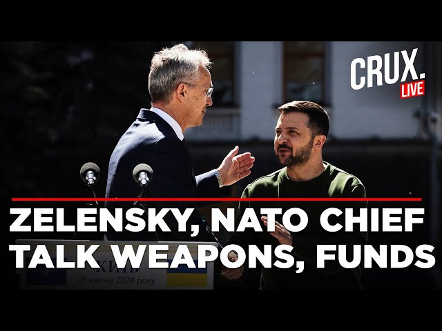 Nato Chief Jens Stoltenberg And Zelensky Discuss Weapons Supply for Ukraine, Battlefield Situation