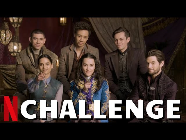 SHADOW AND BONE Cast Plays The Grishaverse Challenge | Jessie, Ben, Freddy, Archie, Amita & Kit