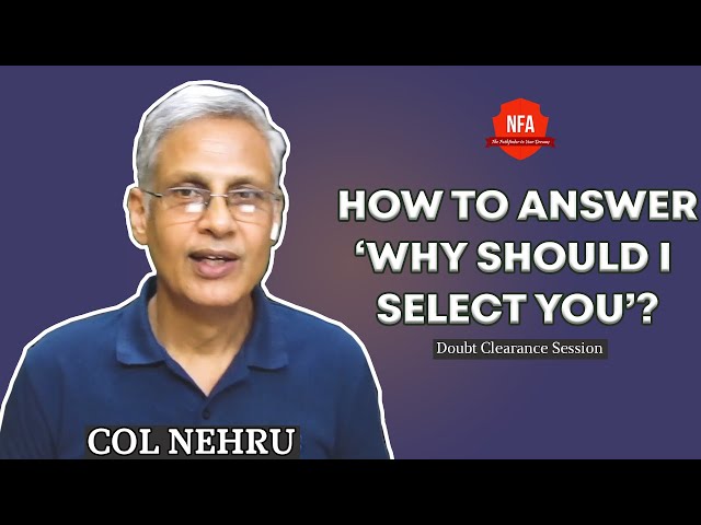 Common Questions Asked in SSB Interview | Part 2 | Col M M Nehru Ex-IO