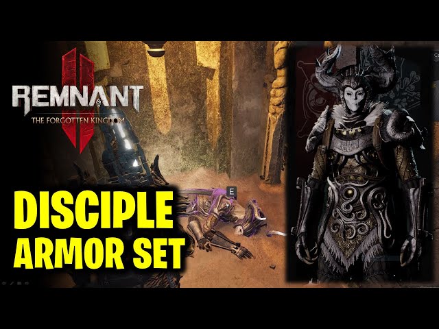 How to Get Disciple Armor Set | Remnant 2 DLC - The Forgotten Kingdom