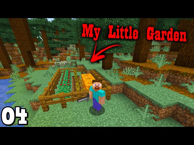 I Started my own Vegetable Garden in Minecraft // Part 4