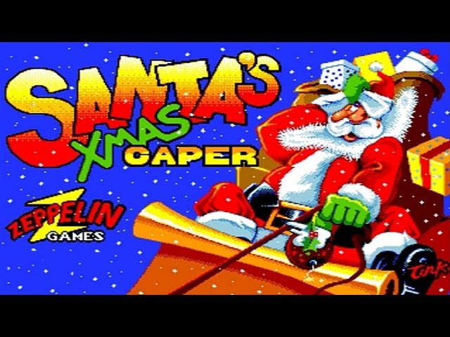 LGR - Santa's Xmas Capers - Spectrum, C64, PC, Amiga Game Review