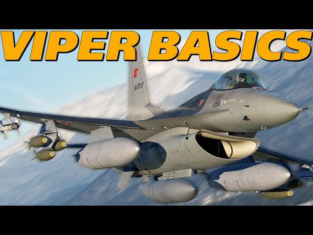 DCS F-16C Block 50 Viper Basic One on One Training!