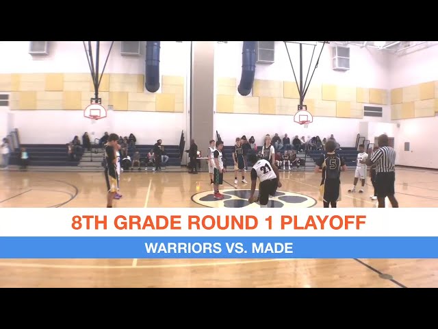 Olney Warriors vs MADE 8th East Black 8th Grade