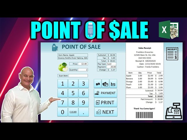 How To Create A Powerful Point Of Sale (POS) Application In Excel [Full Training & Free Download]
