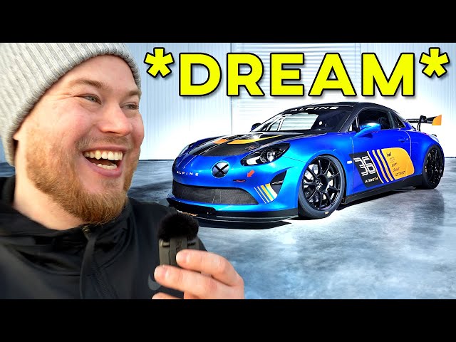 HOW I DROVE REAL Alpine GT4 RACE CAR At Magny Cours