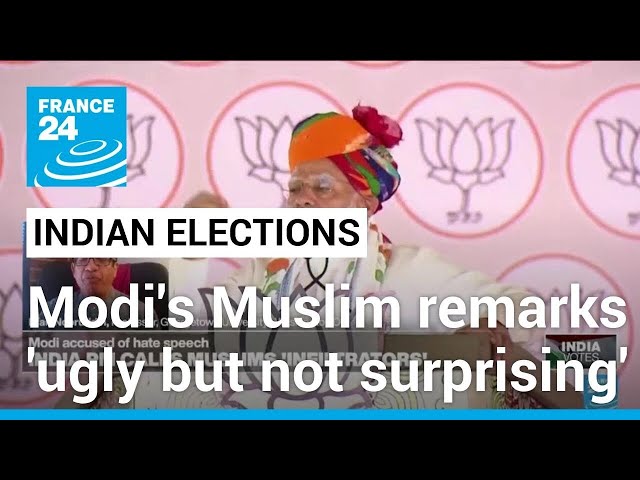 Modi's Muslim remarks 'ugly but not surprising' • FRANCE 24 English
