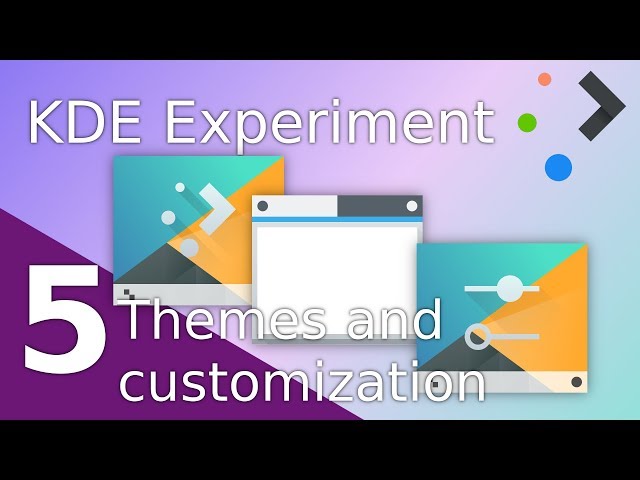 Theming KDE Plasma - The KDE Experiment - Part 5