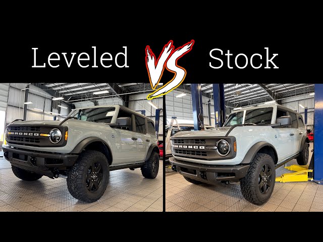 Leveling a 2021 Ford Bronco!