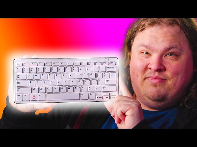 This keyboard is a $100 computer!!! - Raspberry Pi 400