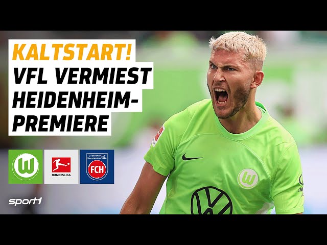 VfL Wolfsburg - 1. FC Heidenheim | Bundesliga Tore und Highlights 1. Spieltag