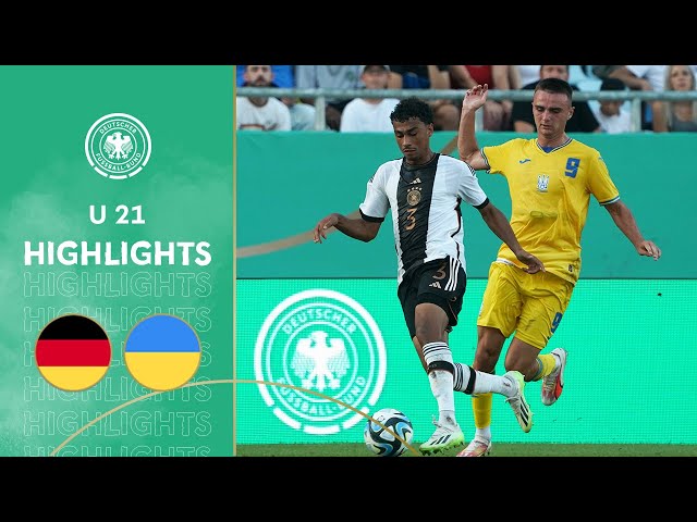 Successful New Beginning | Germany vs. Ukraine 2-0 | Highlights | U 21 Friendly