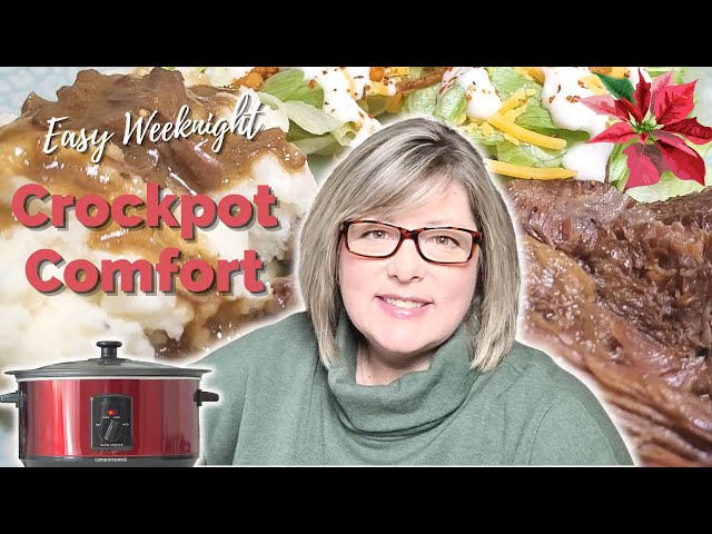 Crockpot Comfort Foods: They are a WINNER for busy holiday weeknight meals!