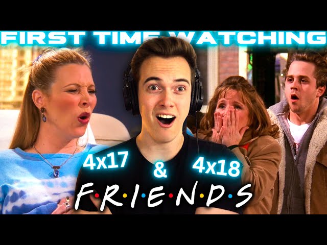 *TRIPLETS!!!!* Friends S4 Ep: 17 & 18 | First Time Watching | (reaction/commentary/review)