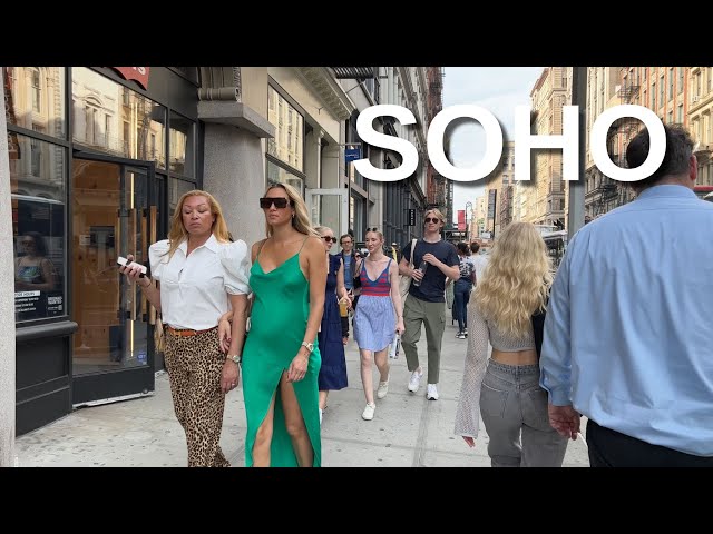 NEW YORK CITY Walking Tour [4K] - SOHO