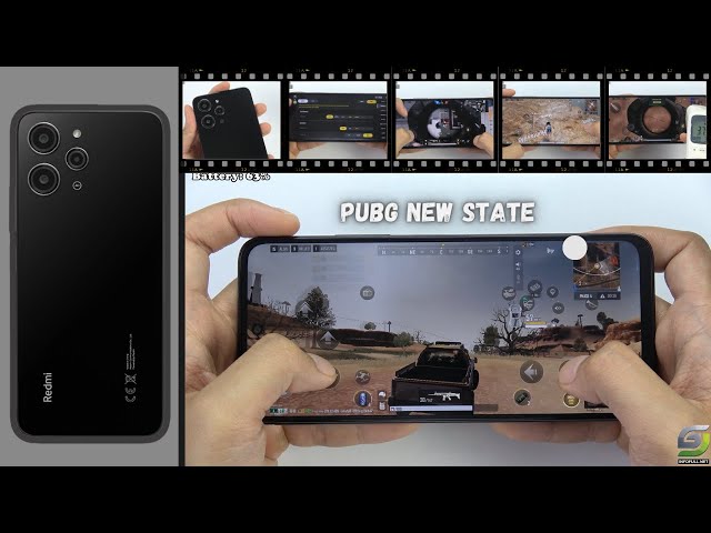 Xiaomi Redmi 12 8GB test game PUBG New State