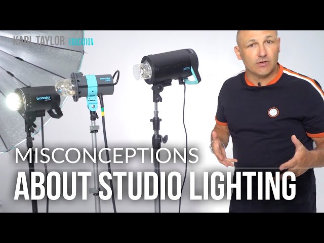 Common Misconceptions About Studio Flash Lighting