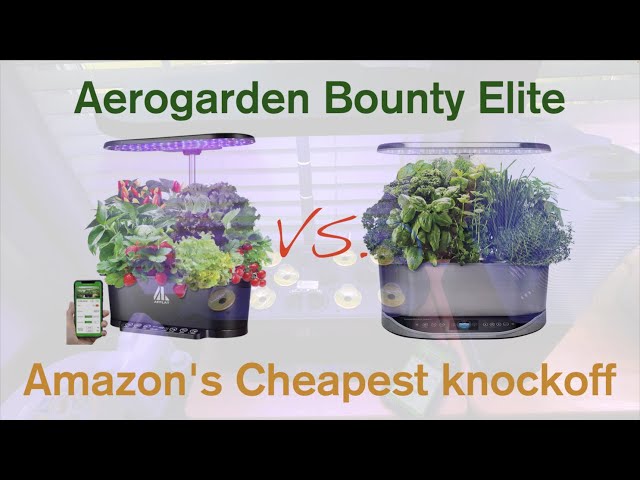 Aerogarden Bounty Elite Vs. Amazon's Cheapest Comparable Knockoff