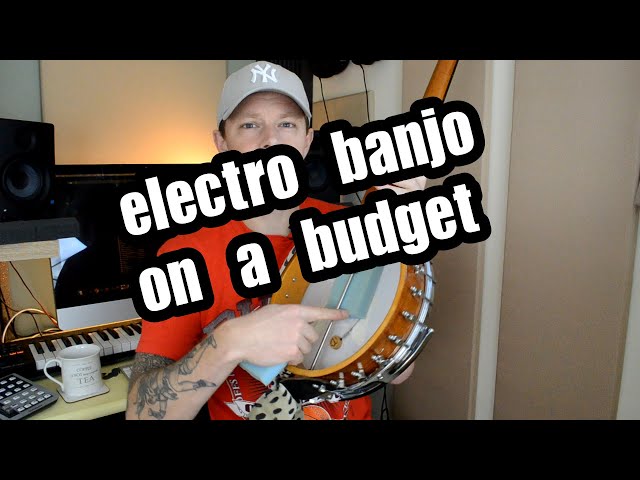 Harley Benton HBJ-26 Chicago 6 String Banjo Review & Electro Mod!
