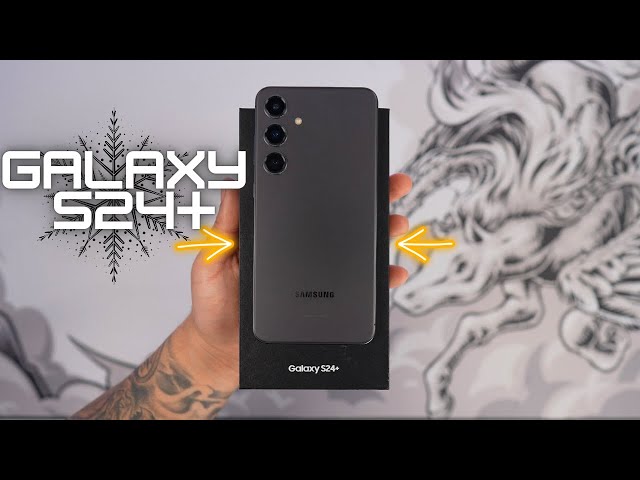Samsung Galaxy S24+ Onyx Black Unboxing