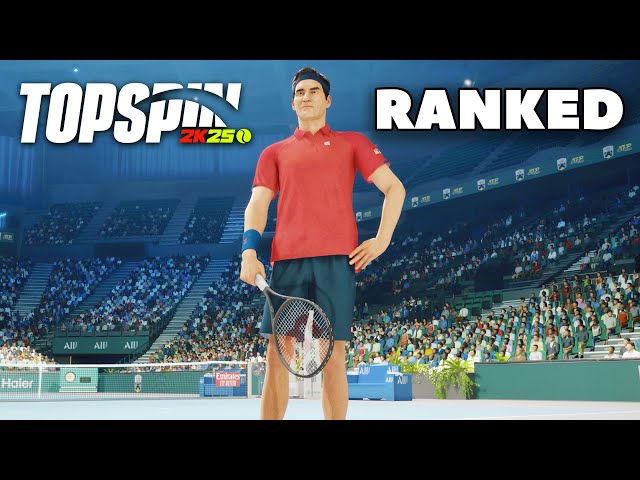 Top Spin 2K25 Intense Ranked Matches - 2K TOUR - Part 1 | PS5 Gameplay
